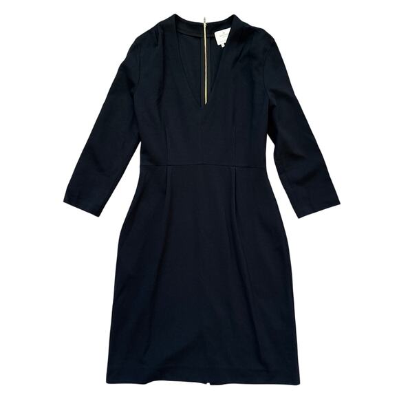 Kate‎ Spade Darlene Stretchy Sheath Midi Dress Black Size 10 - Picture 5 of 11